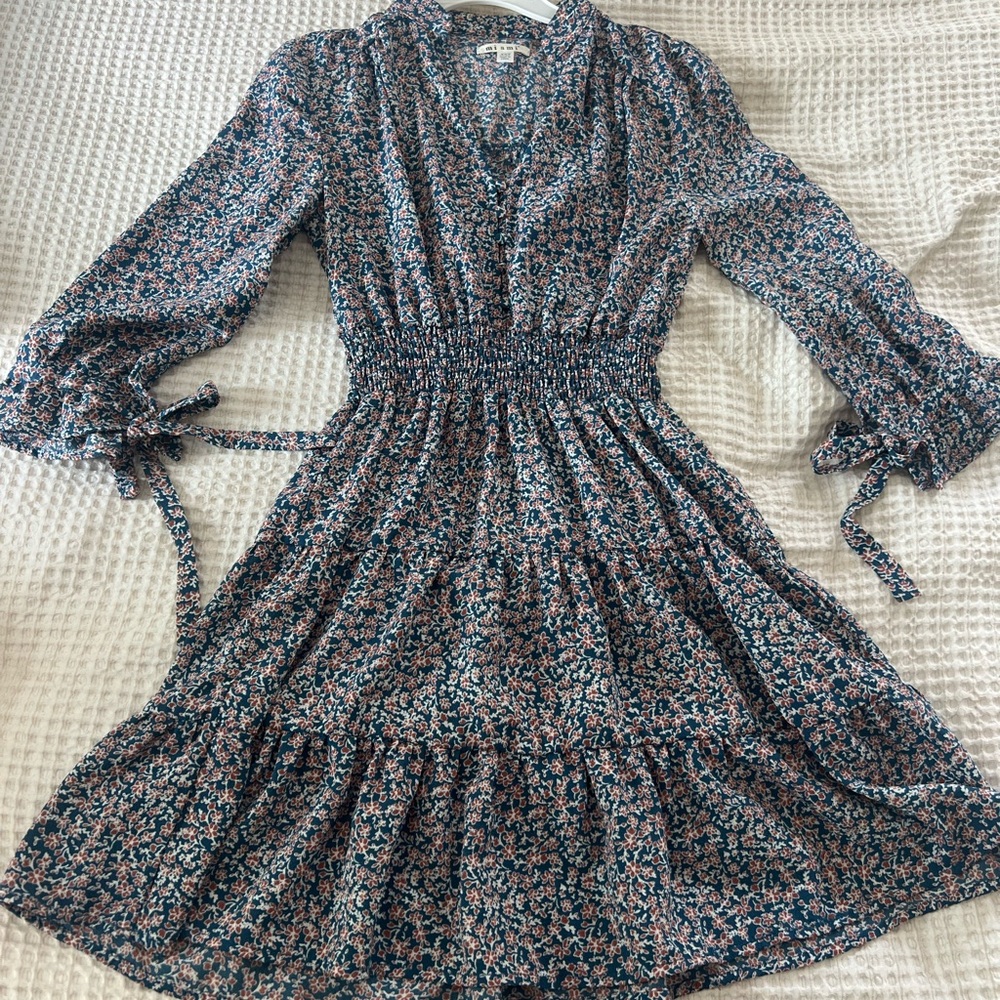 Francesca’s floral mini dress